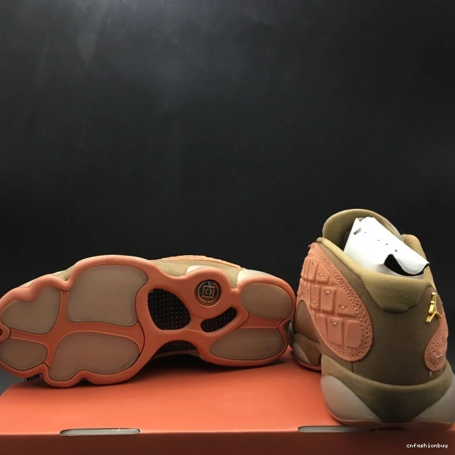 AT3102-200 Jordan 13 Air Stone Low CLOT x Sepia Blush Canteen-Terra 1113